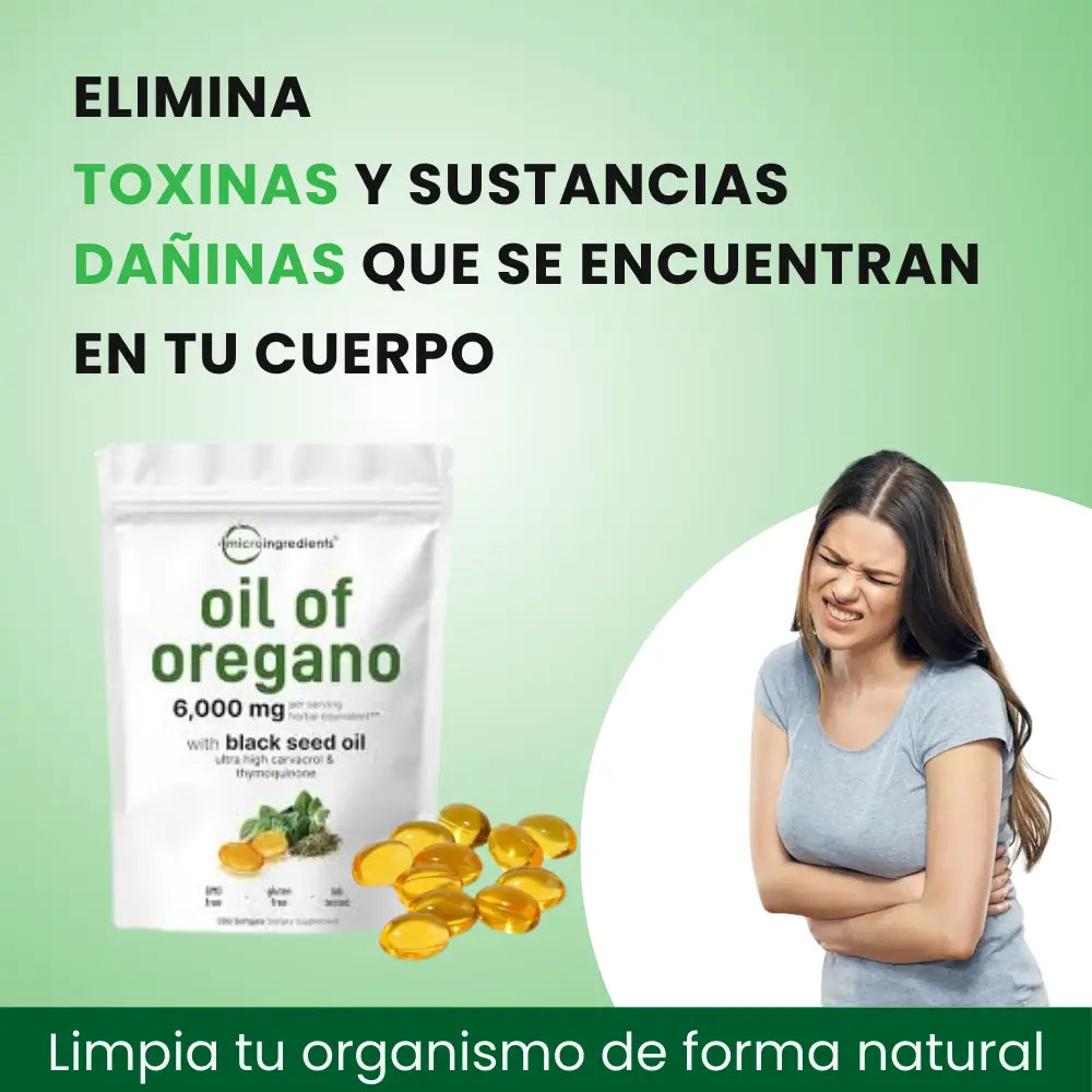 ACEITE DE OREGANO EN CAPSULSAS + ENVIO GRATIS