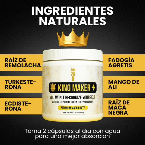 KING MAKER - Despierta tu viralidad, tu energia y tu confianza