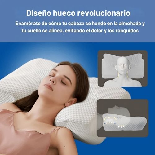 Almohada de tracción cervical