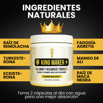 KING MAKER  - Despierta tu viralidad, tu energia y tu confianza